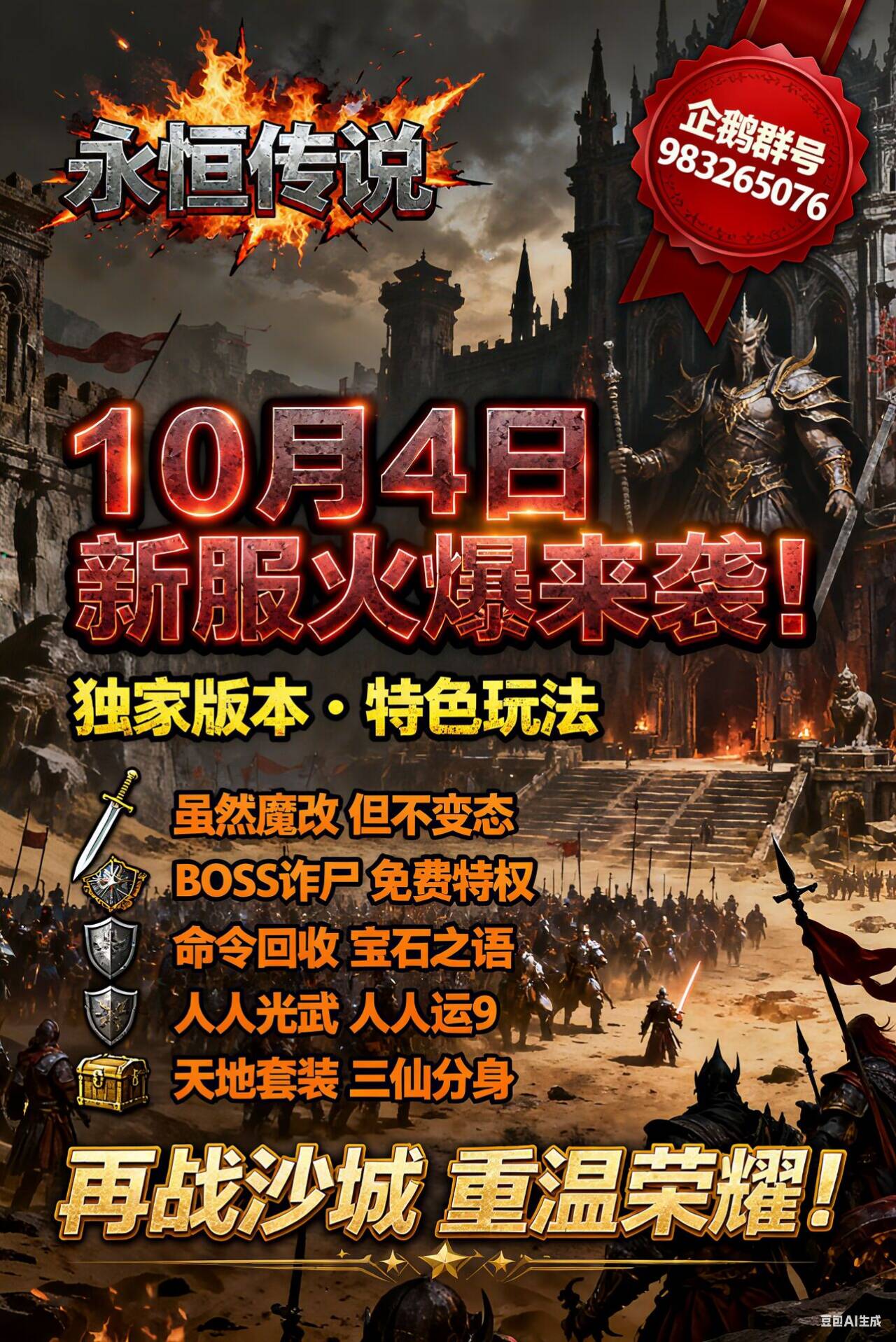 新开微变。。特色铭文。  原始传奇 121152md8fdzdfdxdhszcd